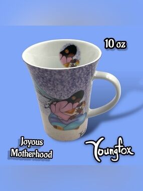 'JOYOUS MOTHERHOOD' MUG BY
CECIL YOUNGFOX